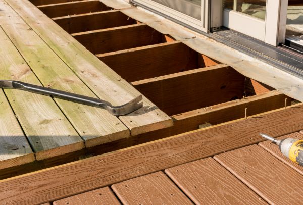 Old Deck Repair in Olympia