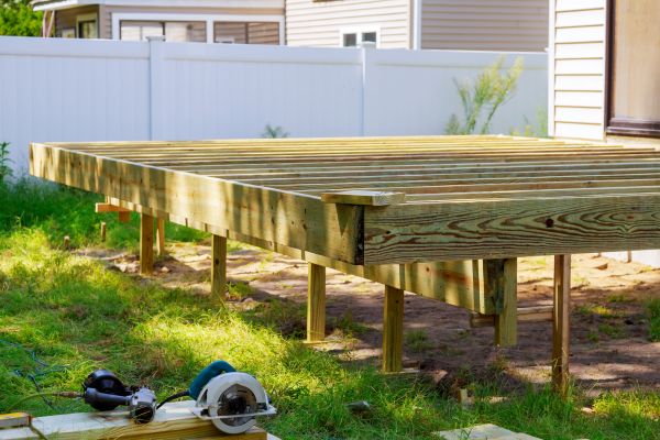 Elevated Deck Installation in Olympia