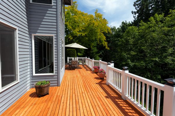 Cedar Deck Construction in Olympia