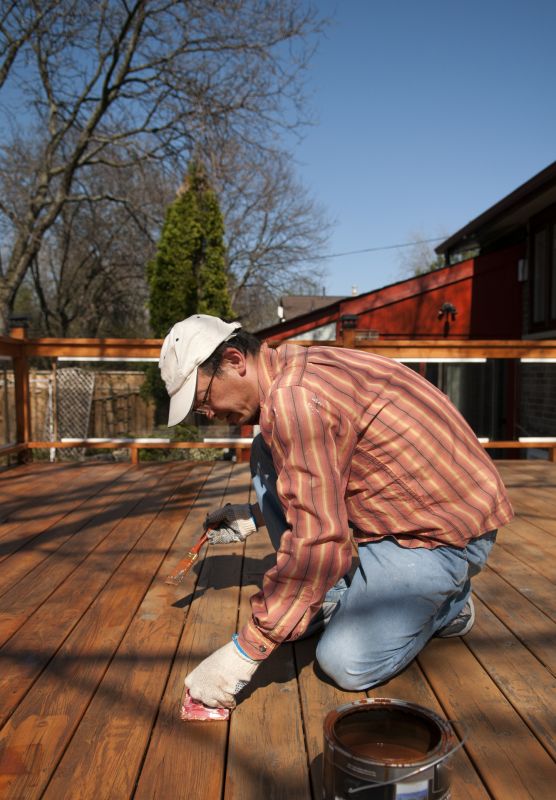 Deck Staining and Sealing Services